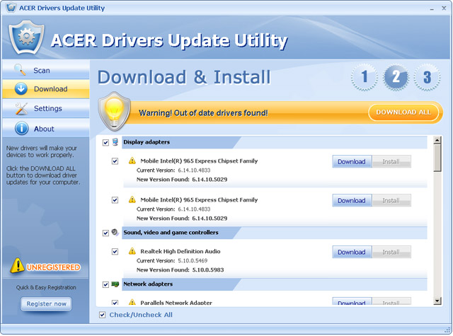 Acer Drivers Update Utility 2018
