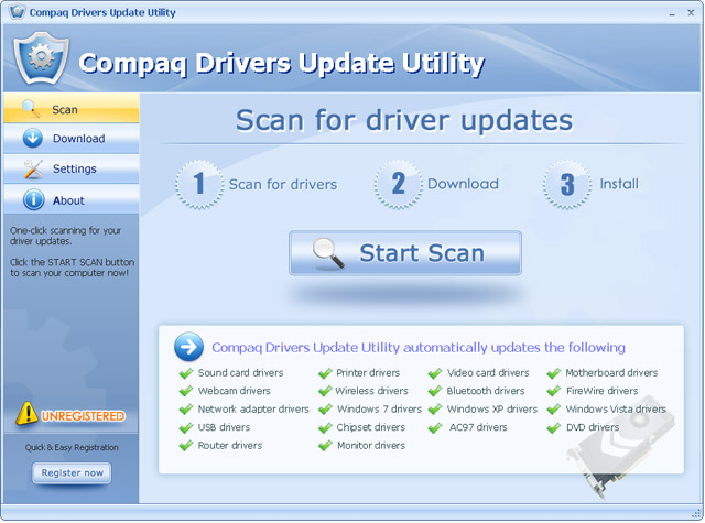 Compaq Drivers Update Utility