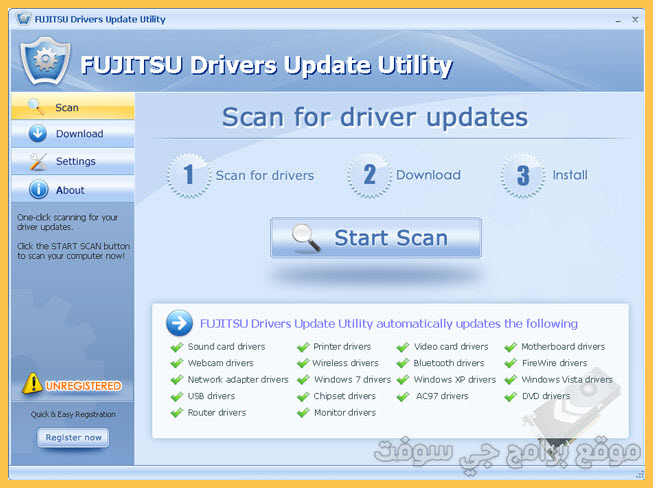 FUJITSU Drivers Update Utility