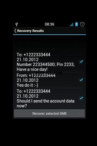 SMS Recovery Android