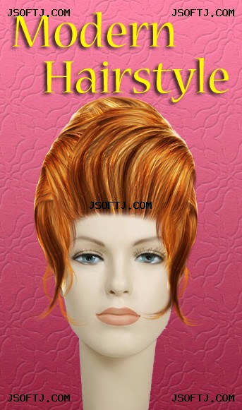 برنامج تركيب قصات الشعر على صورتك الحقيقية Woman Hair Style Photo Montage