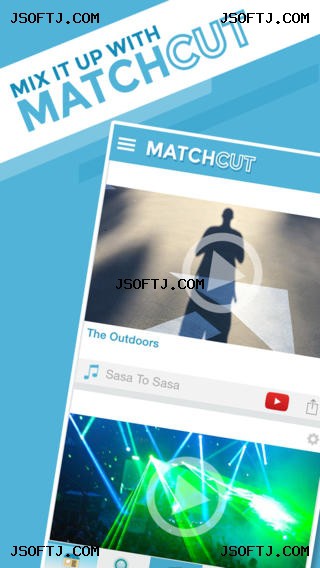 تطبيق محرر فيديو للايفون MatchCut تقطيع ودمج الفيديو
