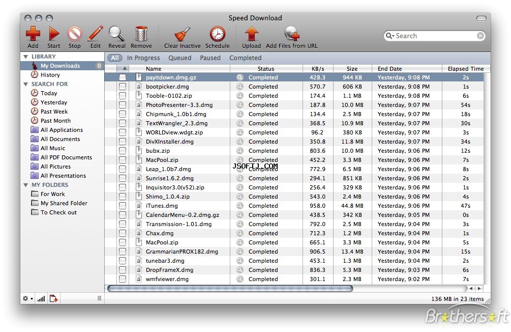 Speed Download for Mac
