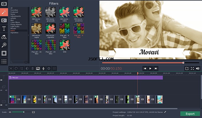 Movavi Video Suite برنامج مونتاج للفيديو