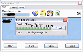SMS-Sendor