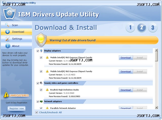 IBM Drivers Update Utility